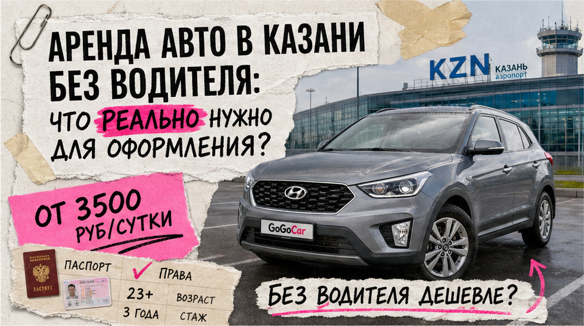 Аренда авто в Казани без водителя